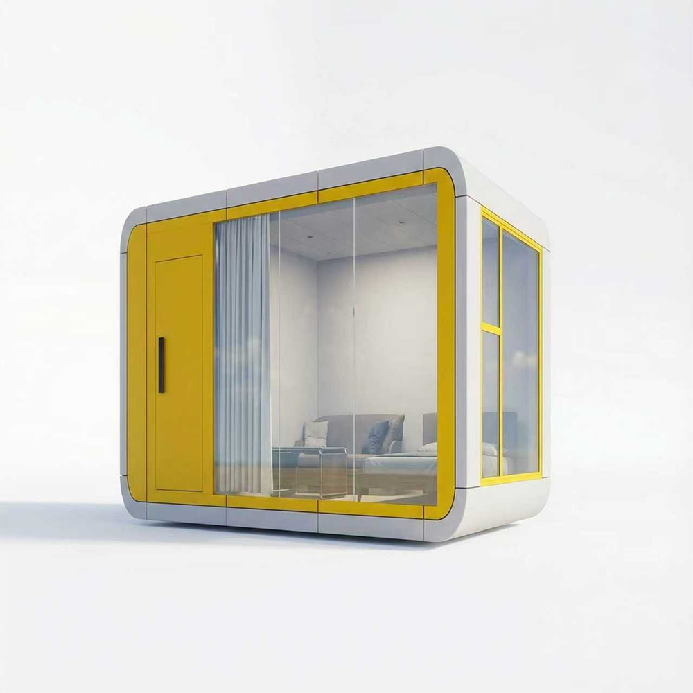 Mobil ljudisolerad Mini Space Capsule Residence