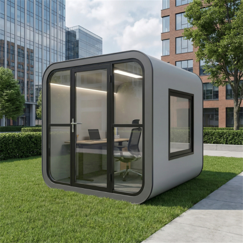 Mobil ljudisolerad Mini Space Capsule Residence