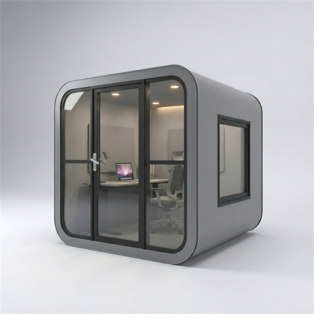 Mobil ljudisolerad Mini Space Capsule Residence