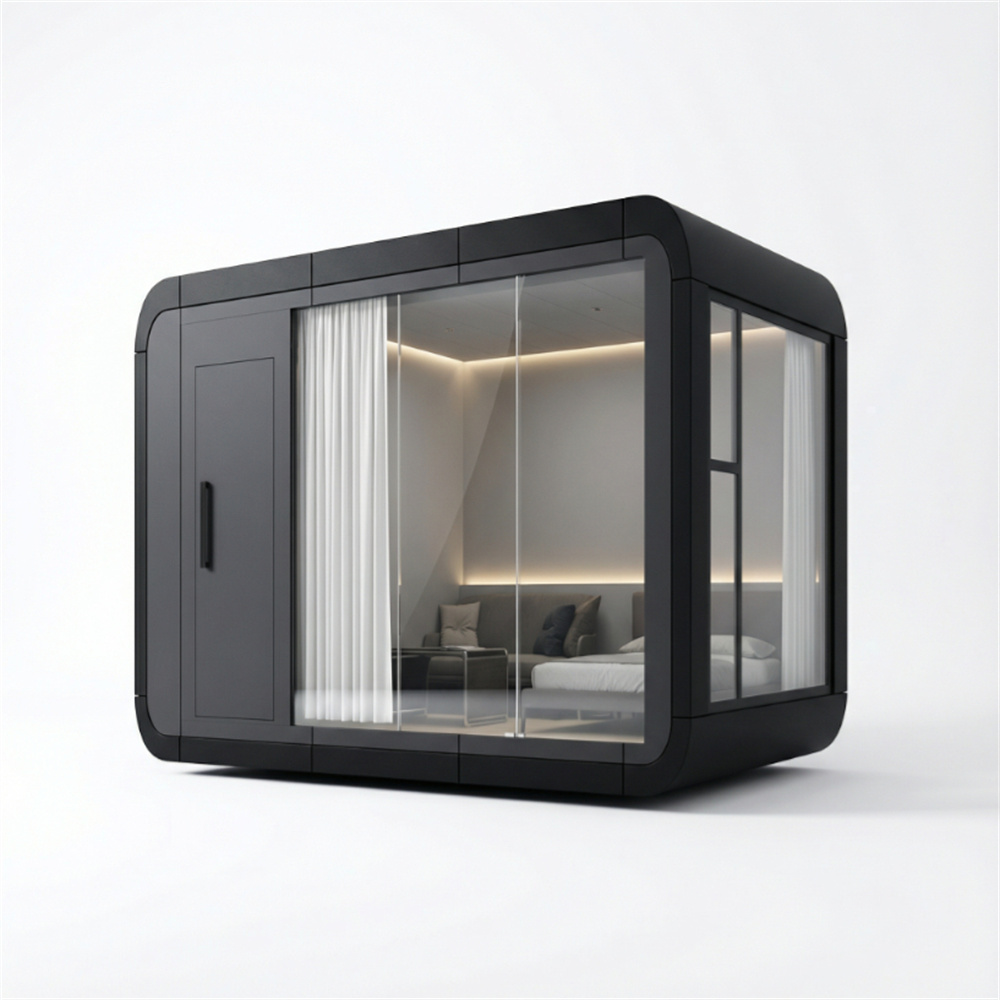 Mobil ljudisolerad Mini Space Capsule Residence