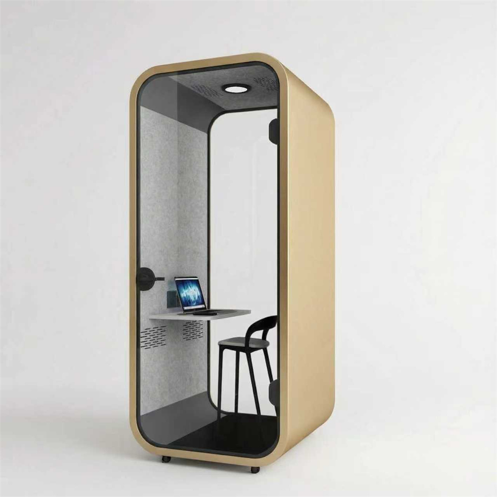 Mobil ljudisolerad Mini Space Capsule Residence