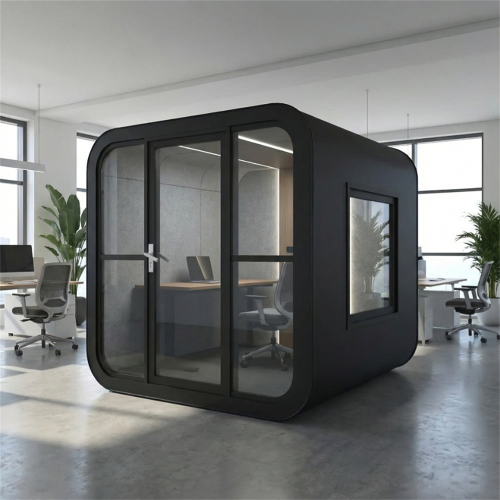 Mobil ljudisolerad Mini Space Capsule Residence