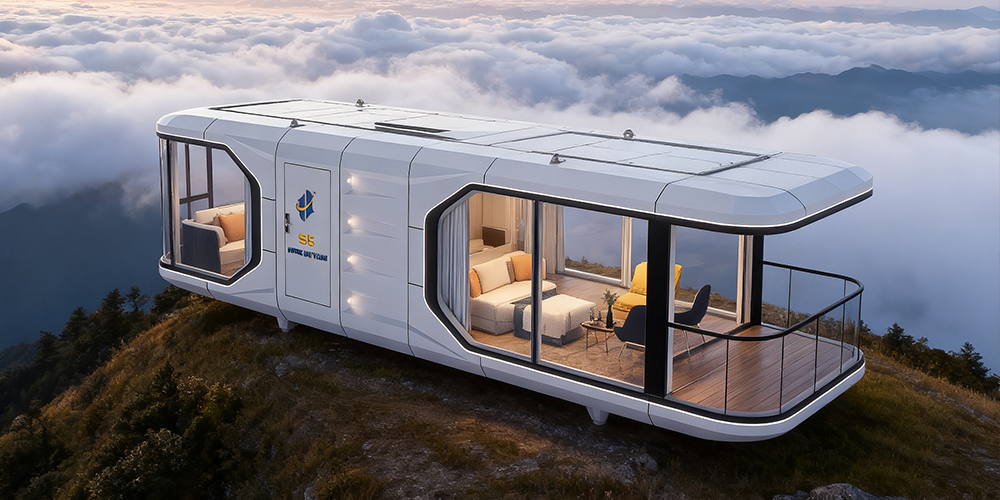 Camping på bergstoppen